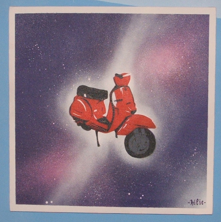 RENT: VESPA STENCIL